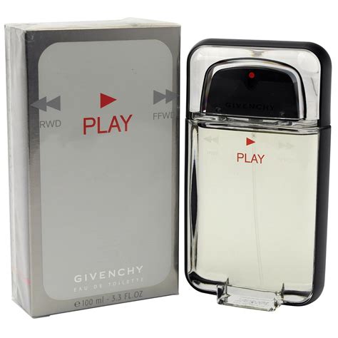 givenchy play him edt spray 100ml|givenchy play eau de toilette.